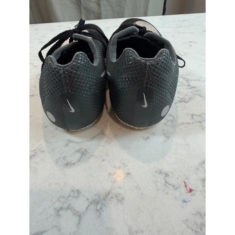 Nike Rival Sprint Track Field Spikes Black Silver FZ9663-001 Mens 6.5 Womens 8